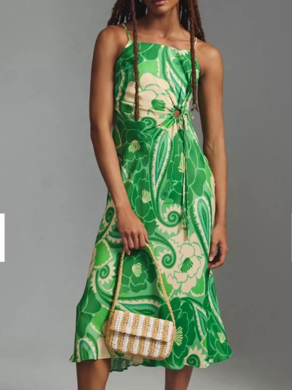 Farm Rio Tropical Groove Midi Dress